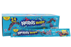 Grandpa Joe's Candy Shop - Nerds Rope, Very Berry Candy, 24ct