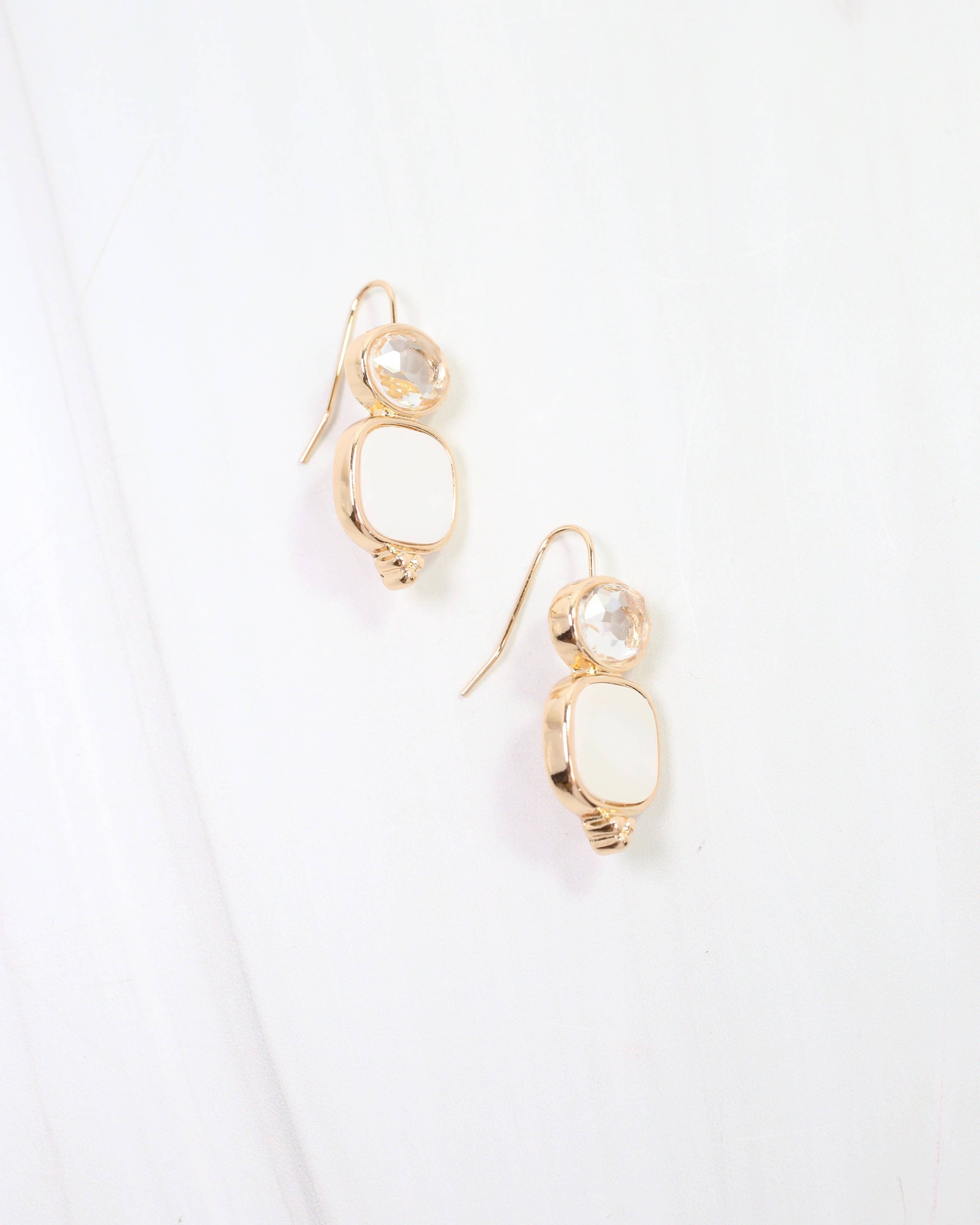 Bloomington Drop Earring Mother Of Pearl