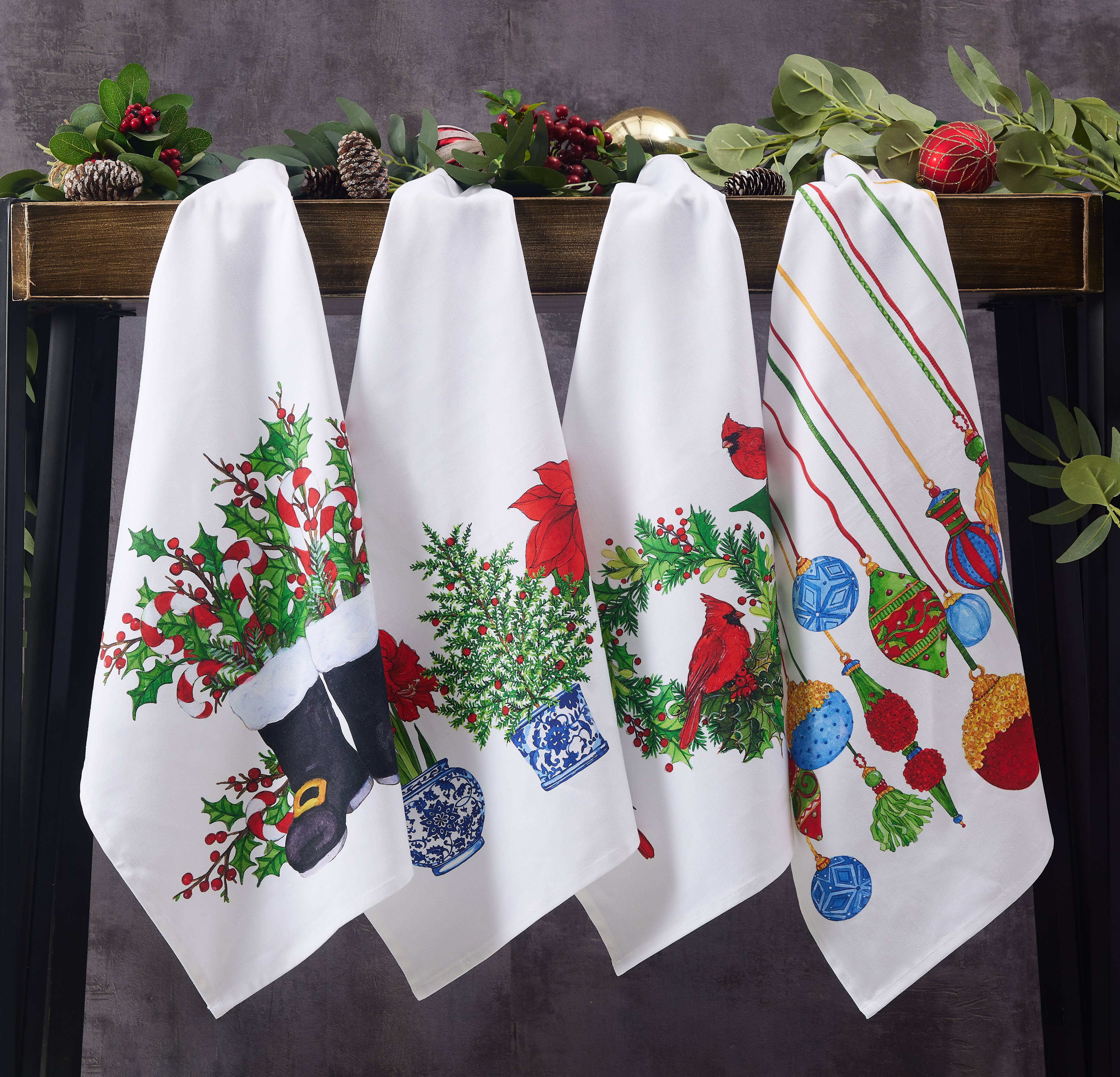 Chinoiseries Kitchen Towel - Sally Eckman Roberts