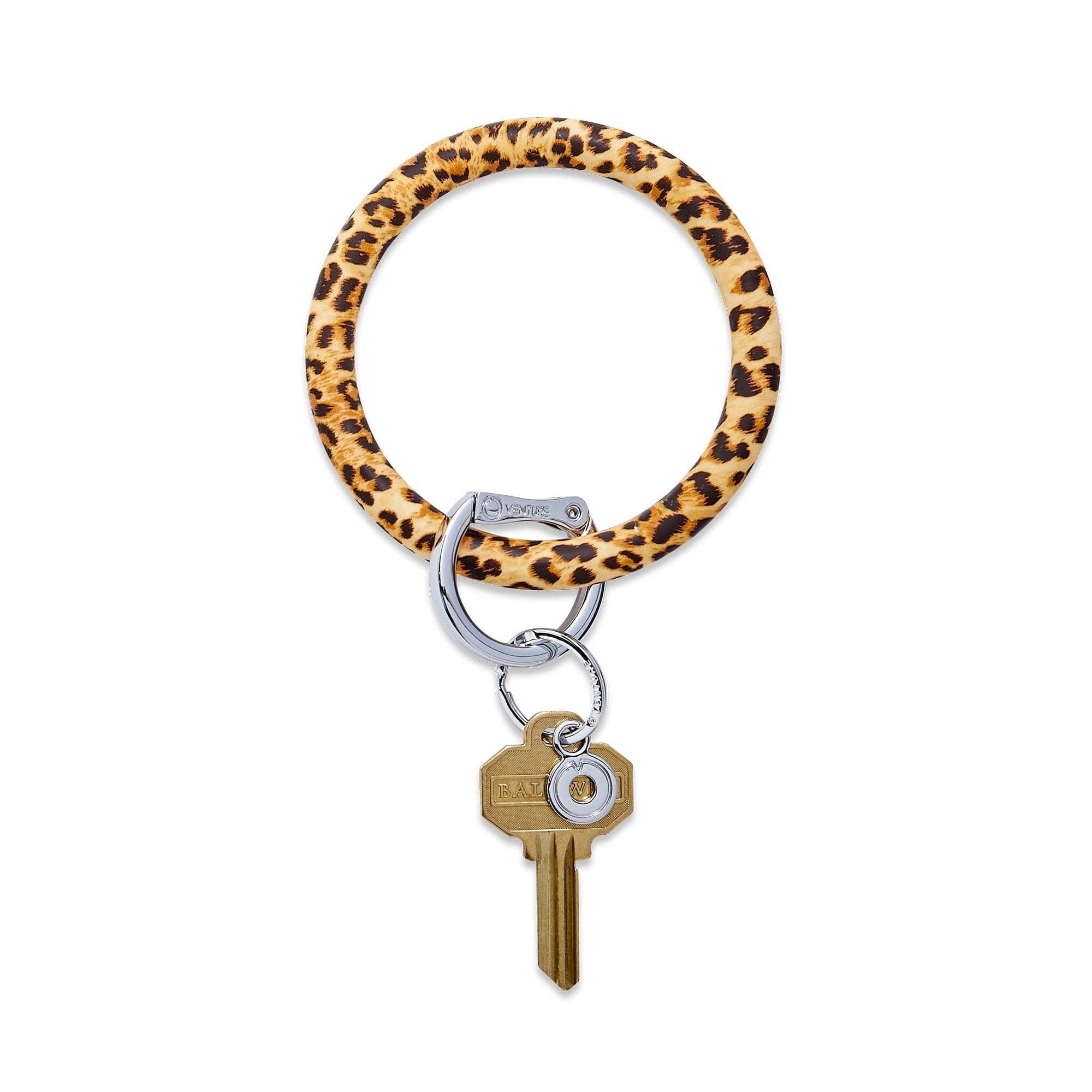 Silicone Big O® Key Ring - Cheetah | Oventure