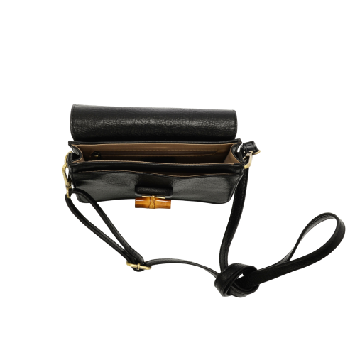 Bonnie Mini Bamboo Turnlock Crossbody