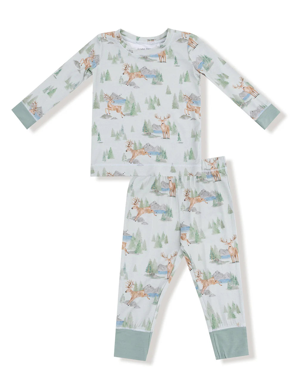 Long Sleeve Loungewear Set, Buck Deer