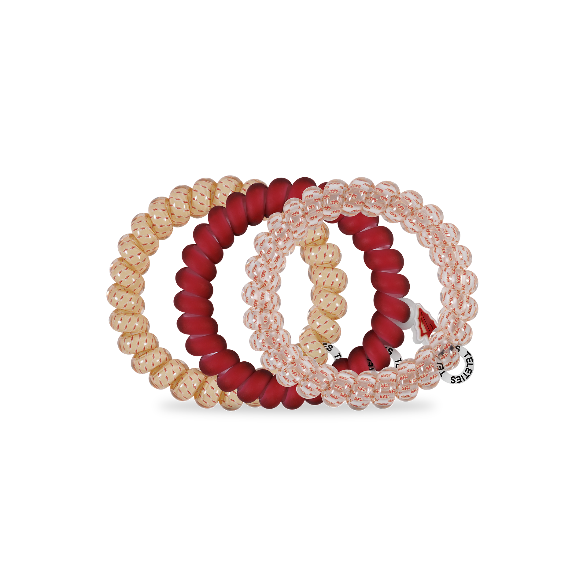 Spiral Hair Coils | Large | Go Noles! Hair Ties