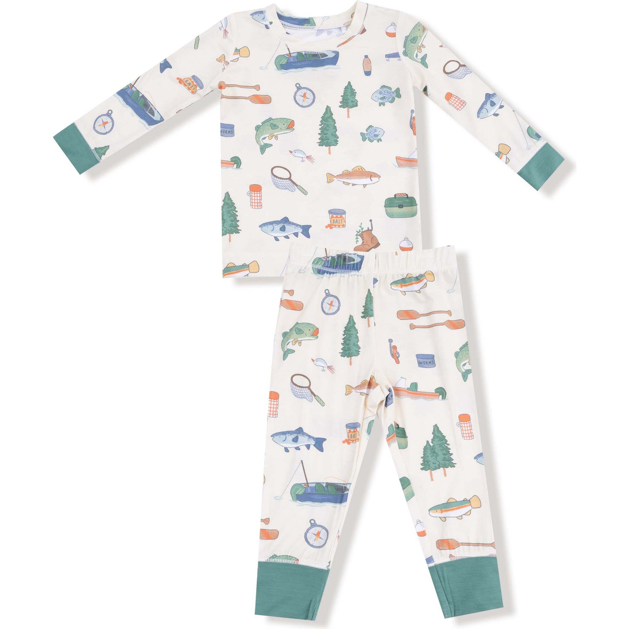 Long Sleeve Loungewear Set Fishing Things