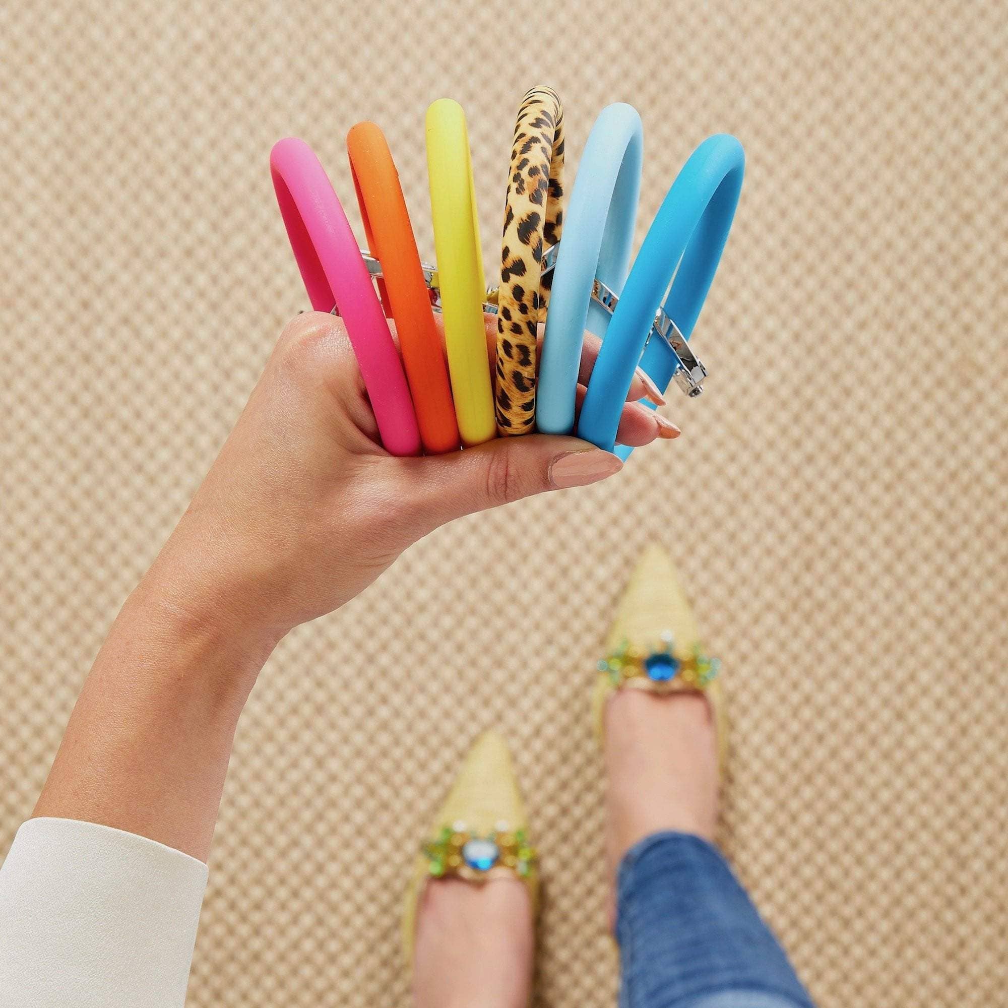 Silicone Big O® Key Ring - Cheetah | Oventure