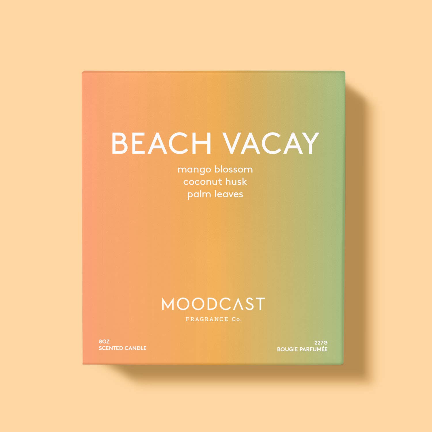 Beach Vacay - Iridescent Coconut Wax Candle