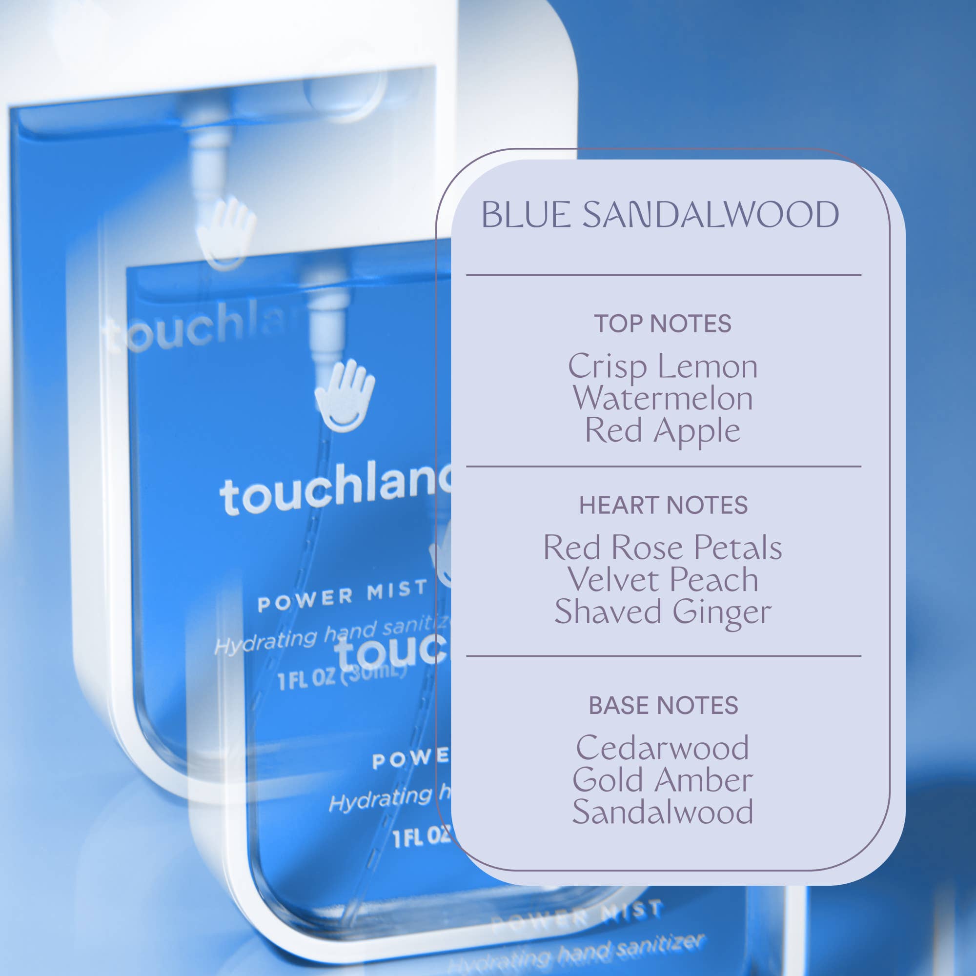 Touchland - Power Mist Blue Sandalwood