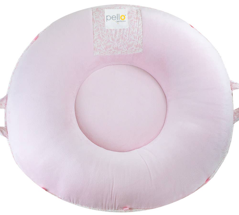 Poppy Pink Pello Floor Cushion