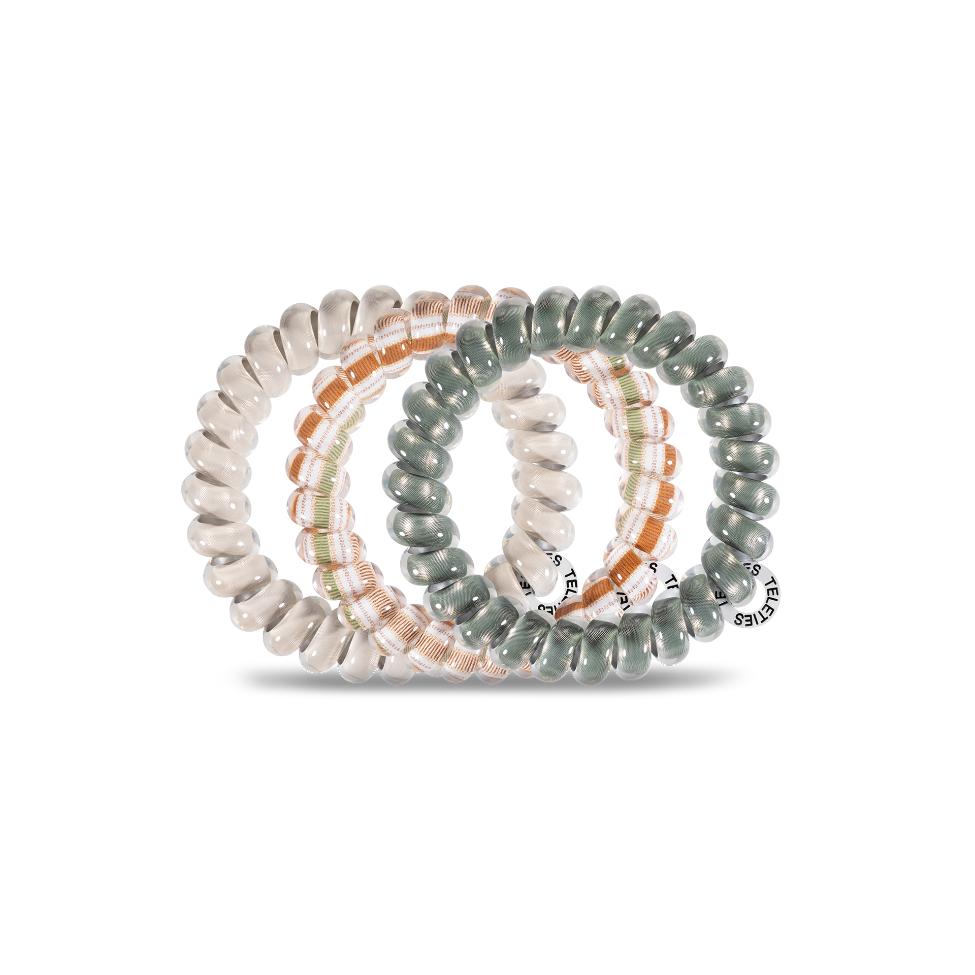 Spiral Hair Coils | Large | Eucalyptus Hair Ties