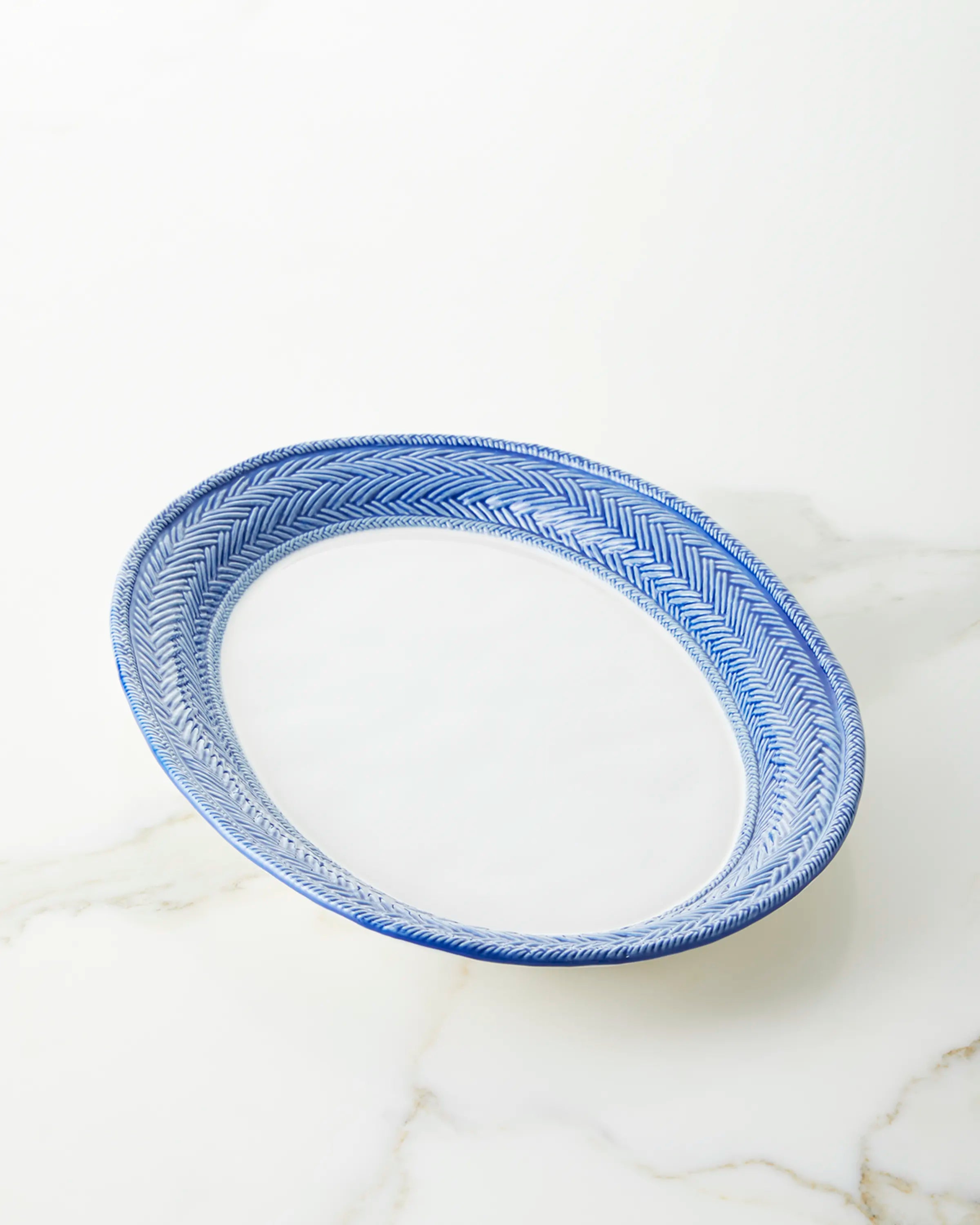 Juliska Le Panier Platter 17in - Blue Delft