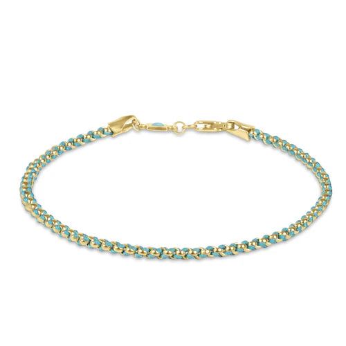 hope together bracelet - turquoise