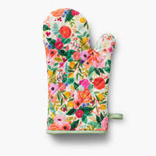 Oven Mitt- Garden Party