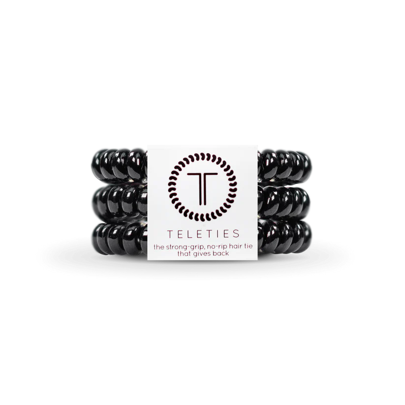 Spiral Hair Coils | Small | Jet Black