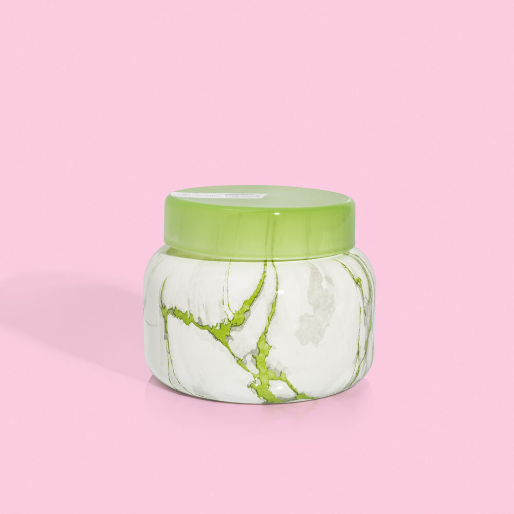 Honeydew Crush Modern Marble Signature Jar, 19 oz