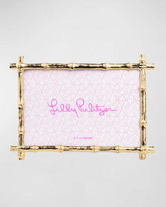 Lilly Pulitzer Bamboo Picture Frame