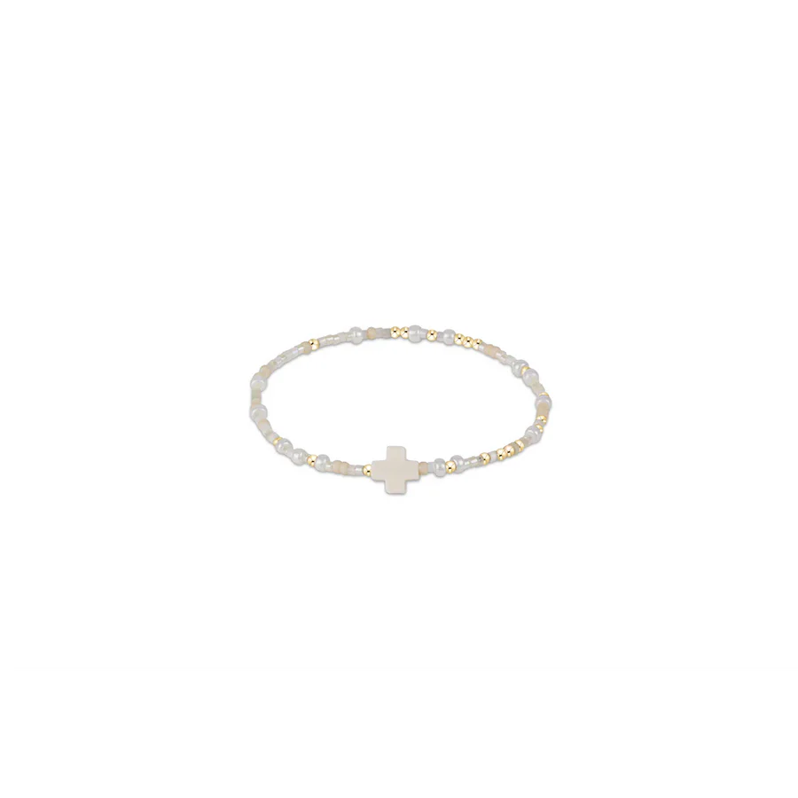Egirl Hope Unwritten Signature Cross Bracelet - Oh Snow You Didn't | Enewton