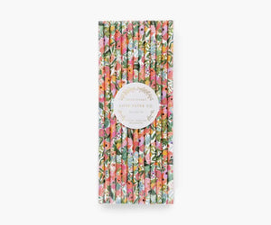 Rifle Paper Garden Party Paper Straws