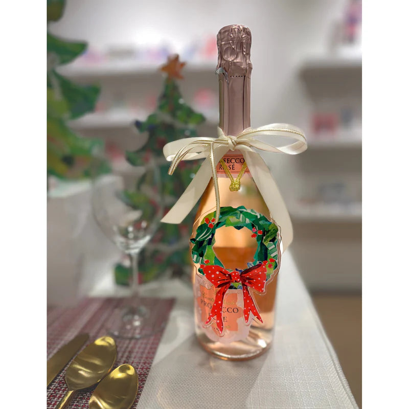 Red Berry Wreath Ornament | Lauren Dunn