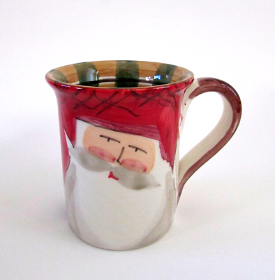 Old St. Nick Crisscross Hat Mug | Vietri