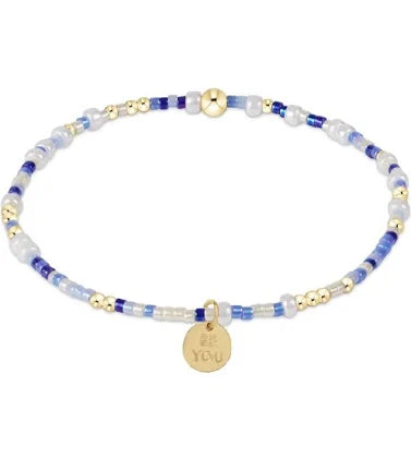 Egirl Hope Unwritten Bracelet | Smurf Blue Be You Charm | Enewton