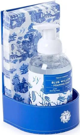 Blue Willow Soap w/Guest Towel