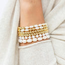 Pearl Obsession Stretch Bracelet | Splendid Iris