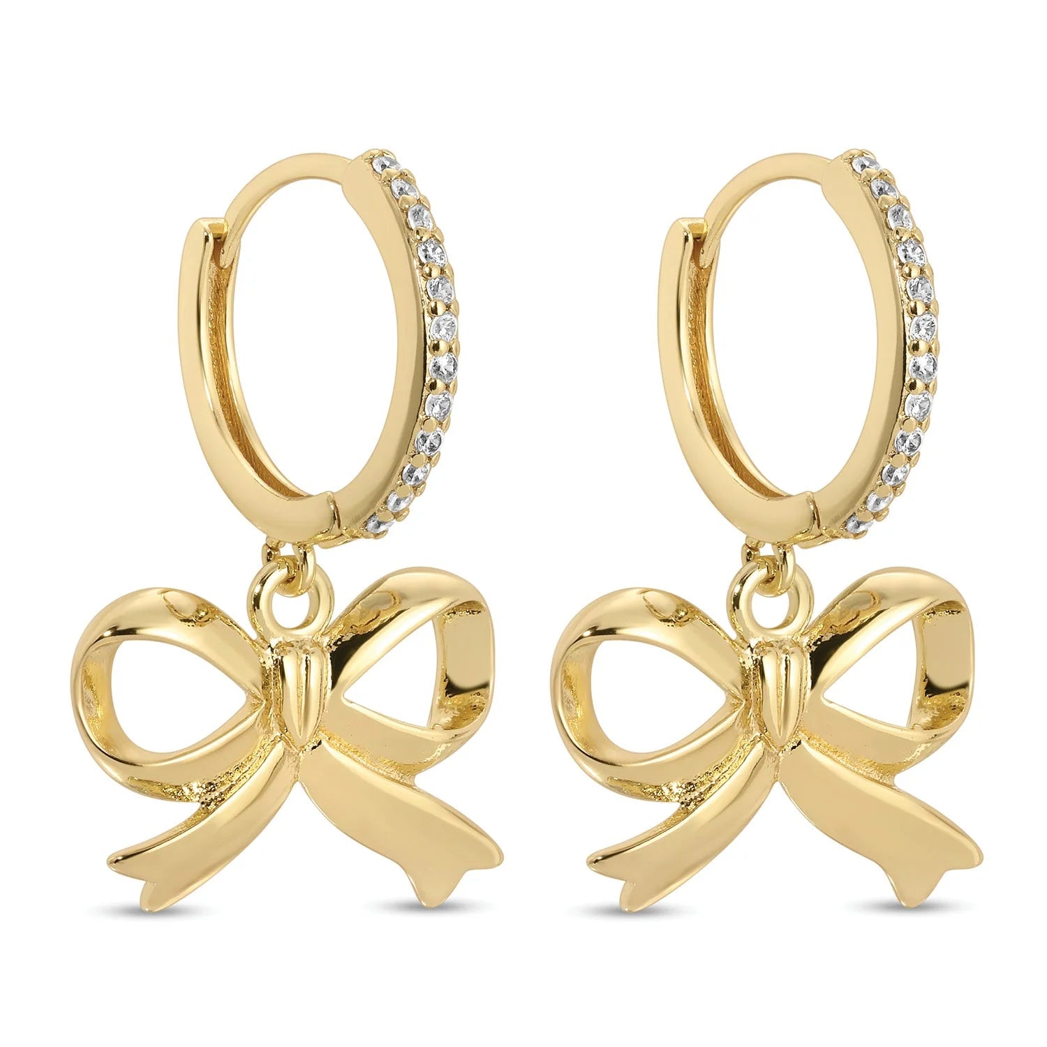 Bow Huggie Earrings | Splendid Iris