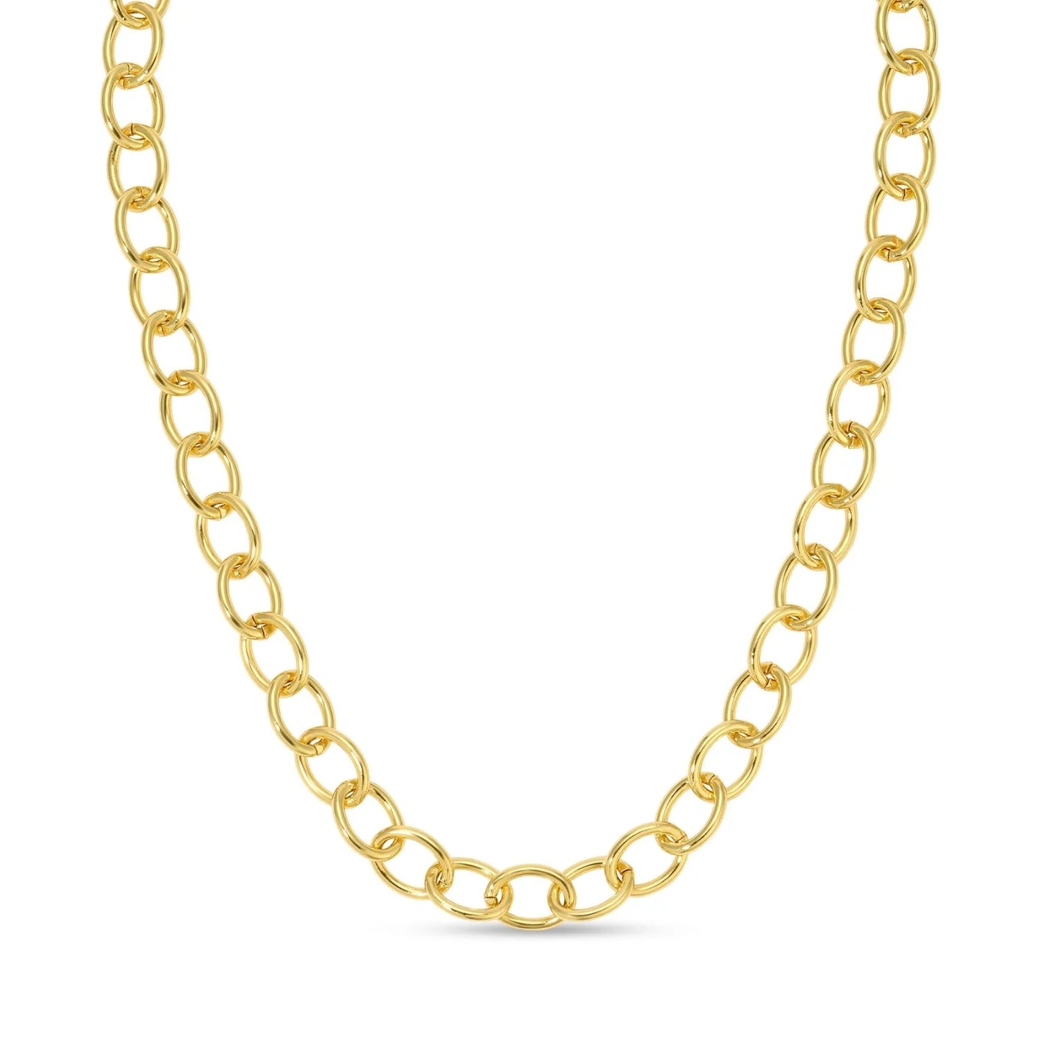 Oval Statement Link Chain Necklace | Splendid Iris