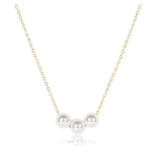 Egirl 14" Necklace Gold- Joy Pearl