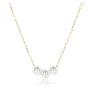 Egirl 14" Necklace Gold- Joy Pearl