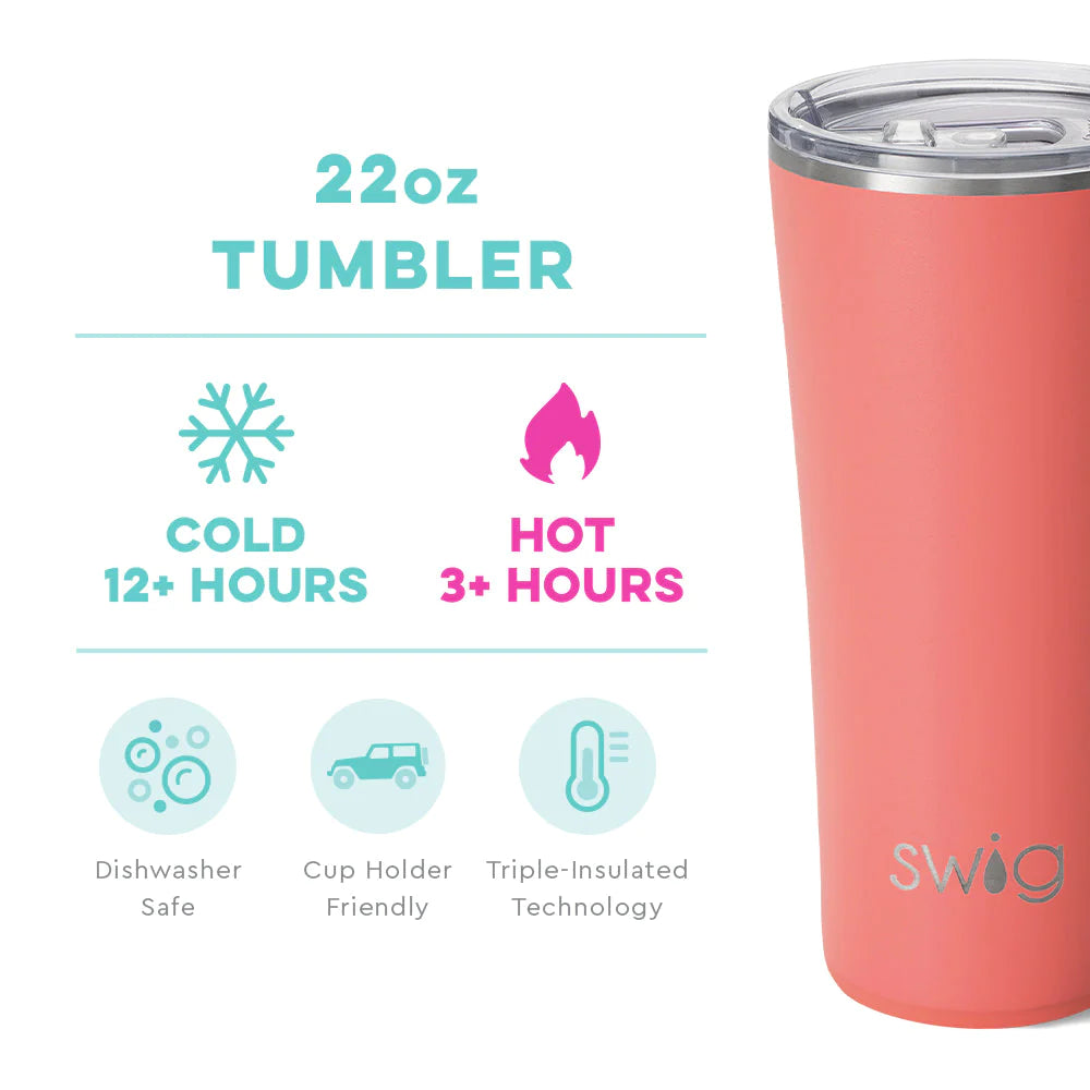 Coral Tumbler (22oz)