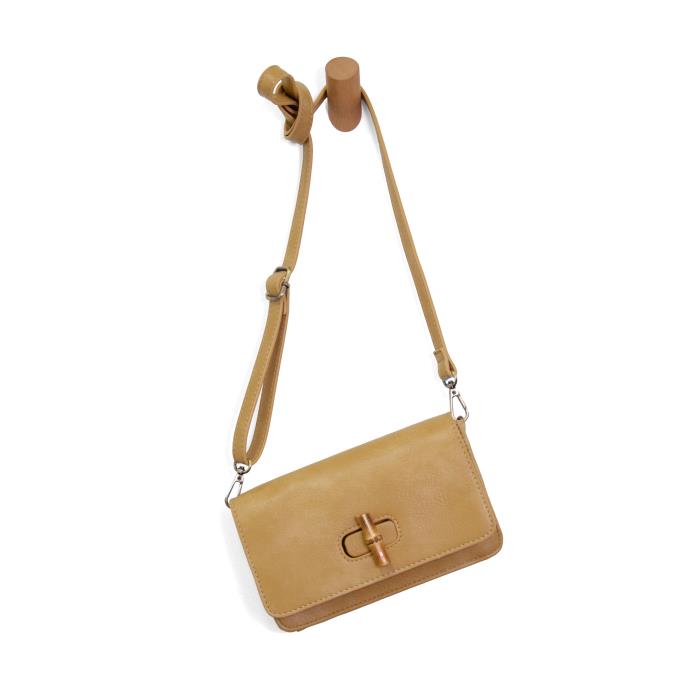 Bonnie Mini Bamboo Turnlock Crossbody
