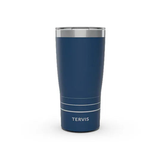 Deepwater Blue Stainless Steel Tumbler with Slider Lid - 20oz