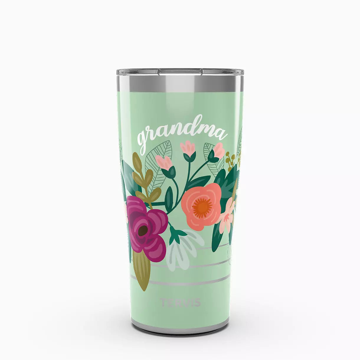 Mint Floral Grandma Tumbler 20 oz | Tervis