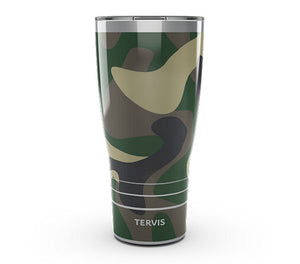 Hunting - Forest Camo - Stainless Steel With Slider Lid - 30oz