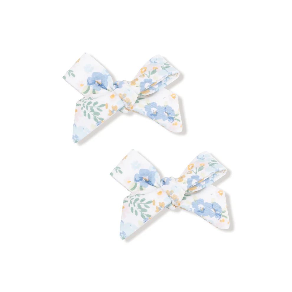 Sweet Rose Calico | Bow Clips 2 pack | Angel Dear