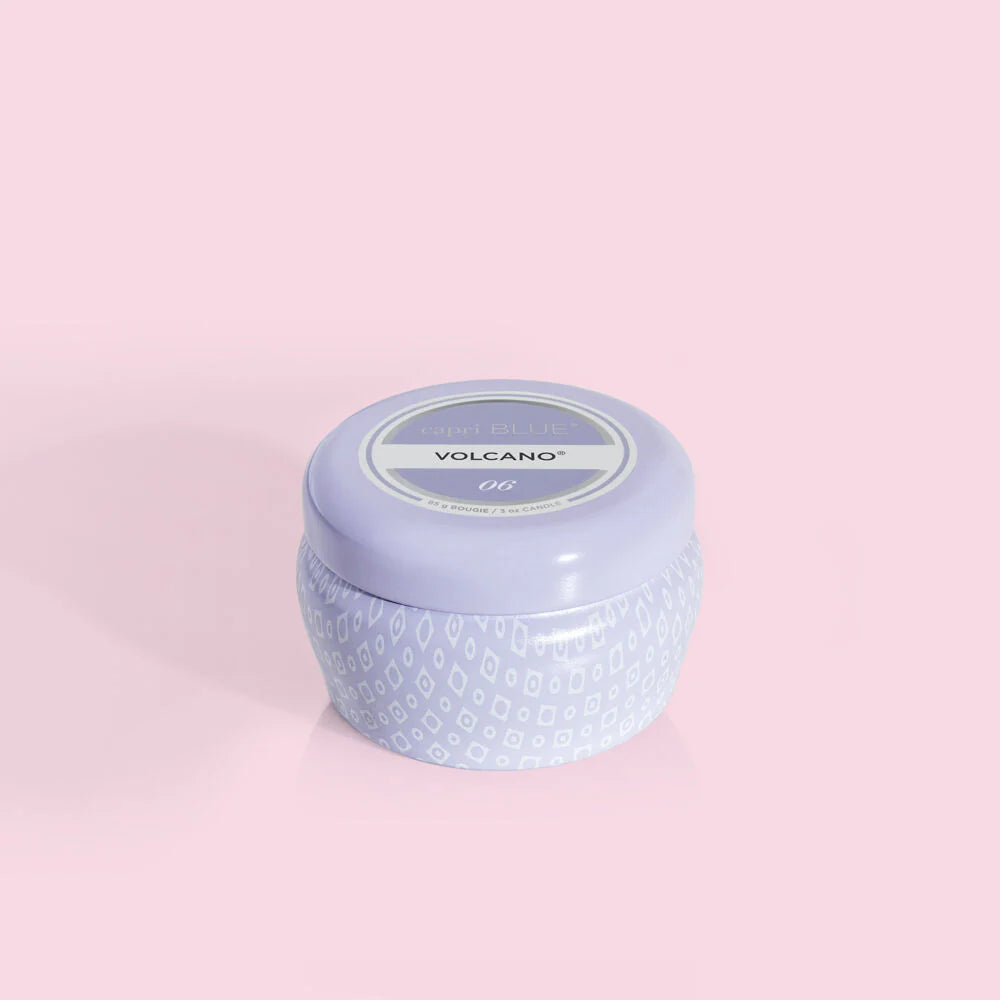 Volcano Lavender Signature Mini Tin | Capri Blue