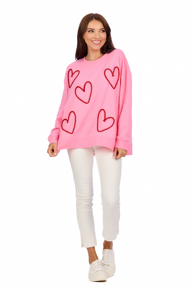 Valentine's Sparkle Sweatshirt