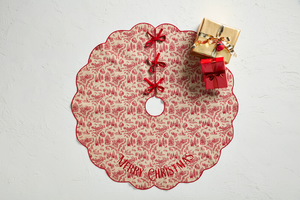 Toile Tree Skirt