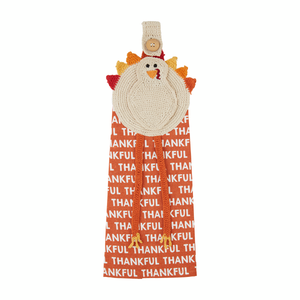 Turkey Crochet Hanging Towel