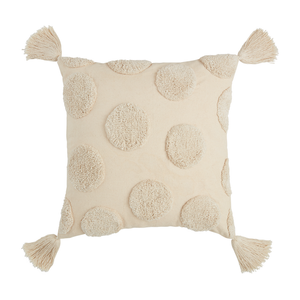 Square Tufted Pattern Pillow