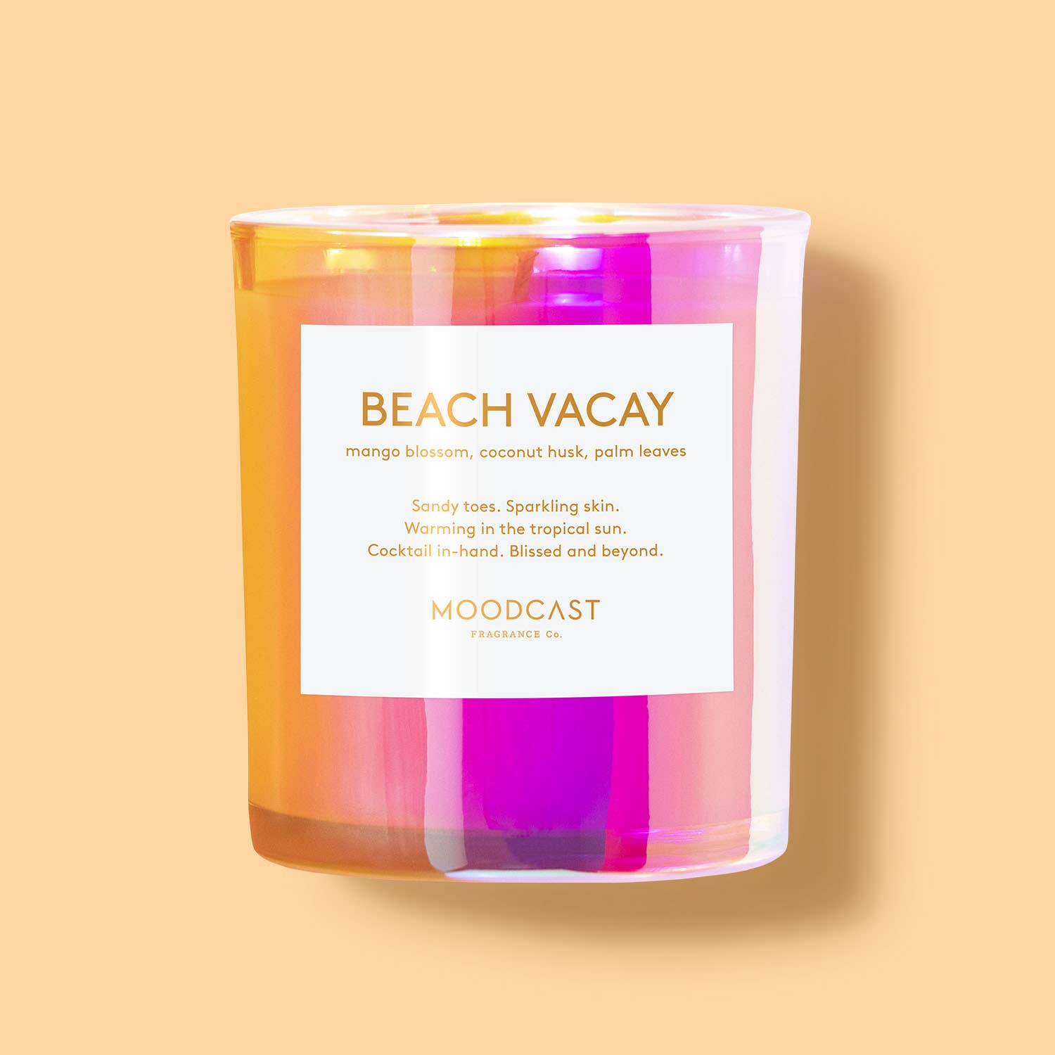 Beach Vacay - Iridescent Coconut Wax Candle