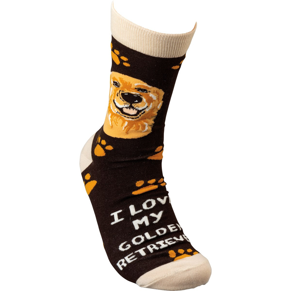 I Love My Golden Retriever Socks