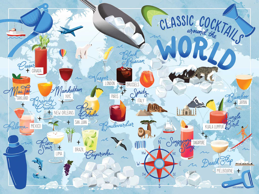 Cocktails of the World Puzzle