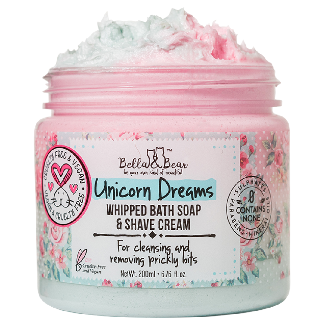 Unicorn Dreams Whipped Bath Soap & Shave Cream