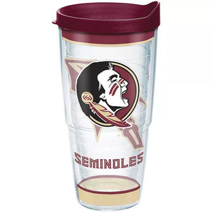 Florida State Seminoles - Tradition Wrap With Travel Lid - 24oz