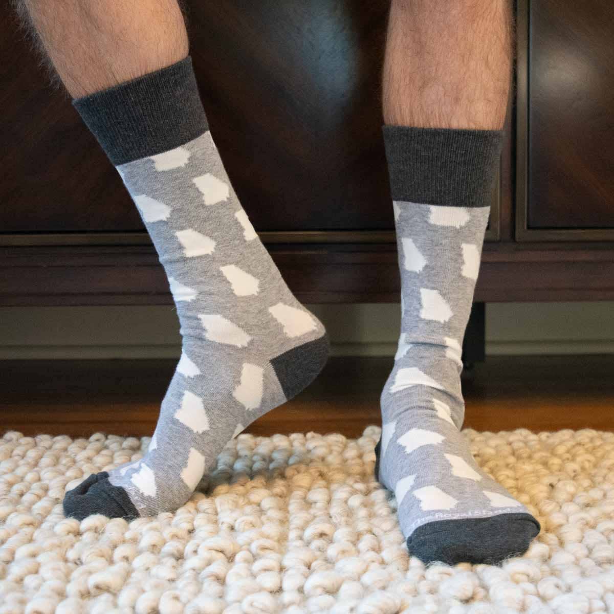 Men's Georgia Pride Socks