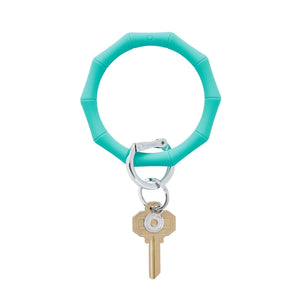 Silicone Big O® Key Ring Bamboo