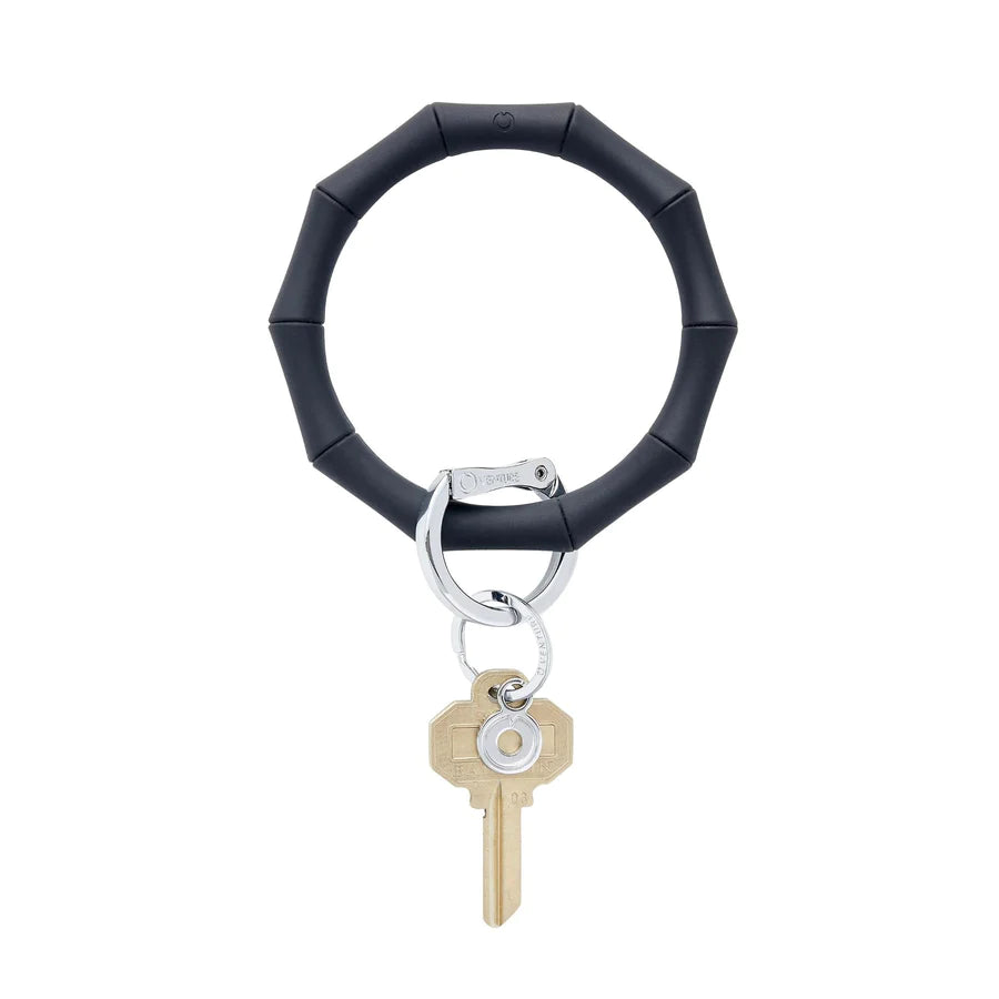 Silicone Big O® Key Ring Bamboo