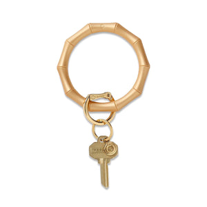 Silicone Big O® Key Ring Bamboo